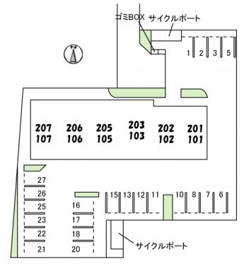 【区画図】