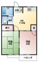 三田市横山町のアパートの画像