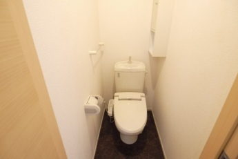 清潔感のあるトイレです