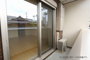 バルコニー付きです