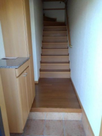 毎日通る玄関はこちらです