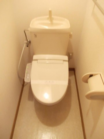 トイレもきれいです