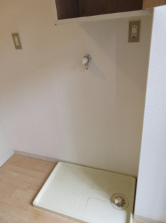 室内洗濯機置き場