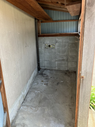 倉庫（物置）があります