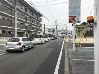 分譲地前面道路