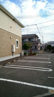 駐車場があるので、車を買う予定の方も安心です