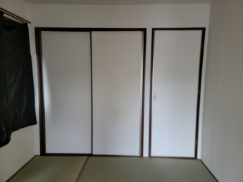 シャワー付きの洗面化粧台です