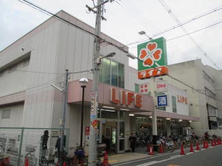 ライフ深江橋店まで765m