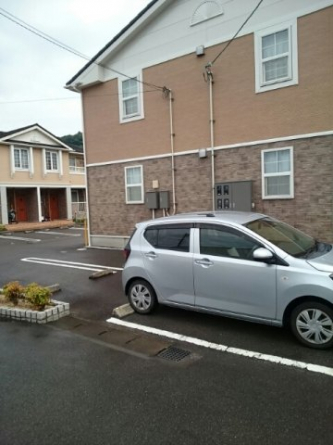駐車スペースもあります