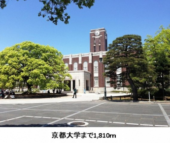 京都大学まで1810m