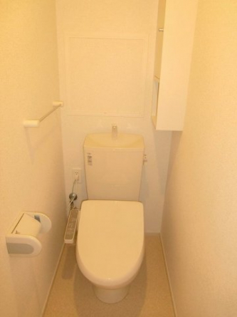 トイレもきれいです