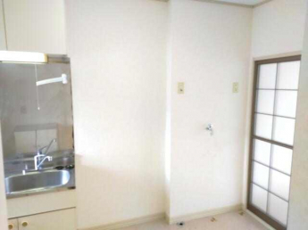 冷蔵庫・洗濯機置場