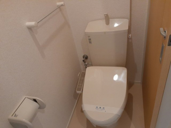 トイレもきれいです