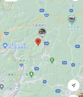 岡山県岡山市北区御津石上の売地の画像