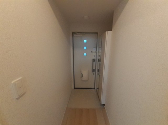 ゆったりとした玄関です