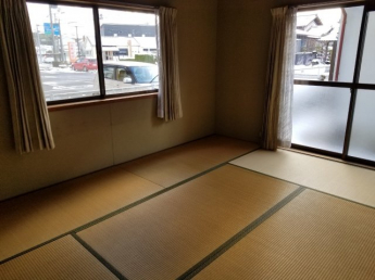 落ち着いた空間。