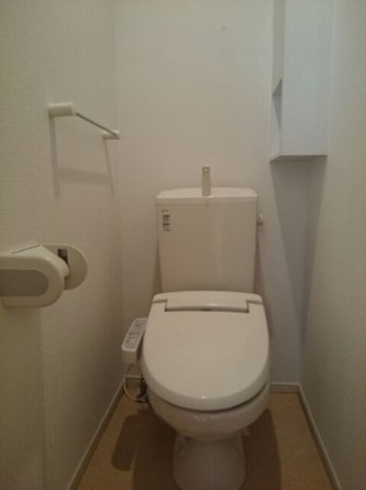 トイレもきれいです