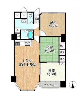 ３ＬＤＫ　間取り図