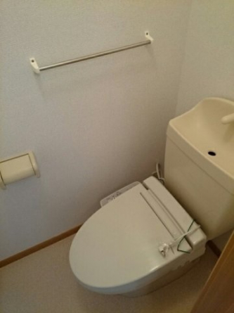 トイレもきれいです