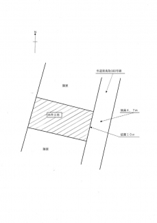 阪南市山中渓の売地の画像