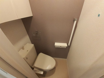 清潔感のあるトイレです