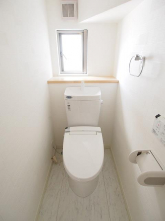 トイレもきれいです