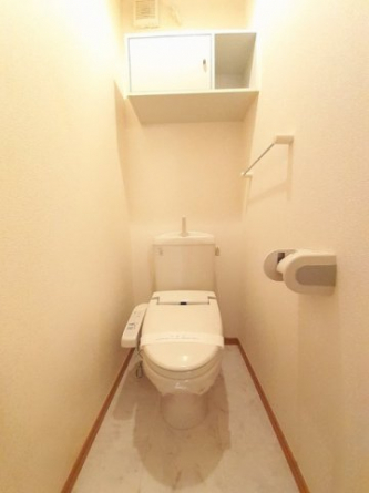 トイレもきれいです