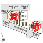 多賀城市八幡字庚田の新築一戸建ての画像