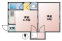 神戸市北区鈴蘭台東町５丁目の文化住宅の画像