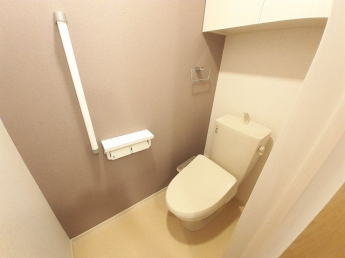 トイレもきれいです