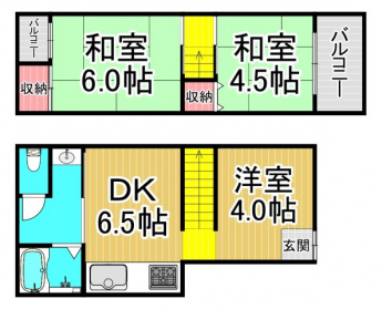 間取図です