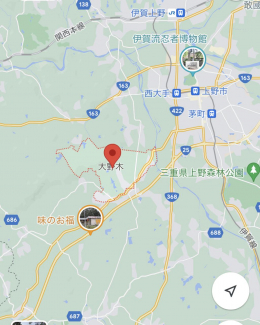 三重県伊賀市大野木の売地の画像