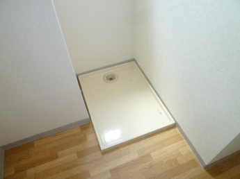 洗濯機置き場です