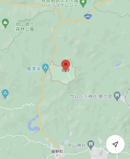 岡山県苫田郡鏡野町奥津の売地の画像