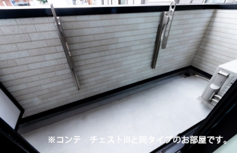 バルコニー付きです