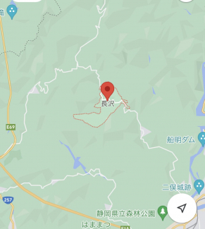 静岡県浜松市天竜区長沢の売地の画像