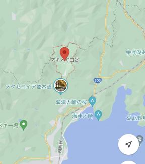 滋賀県高島市マキノ町白谷の売地の画像