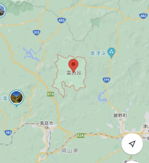 岡山県苫田郡鏡野町富西谷の売地の画像