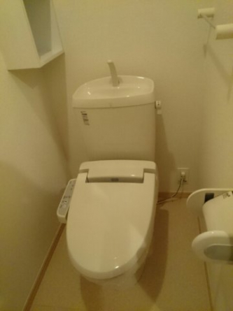 トイレもきれいです