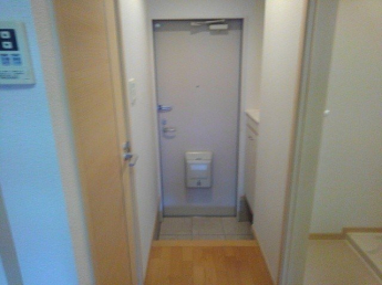 ゆったりとした玄関です