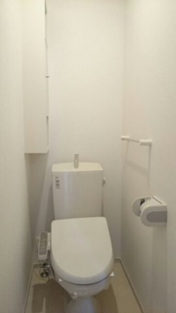 トイレもきれいです