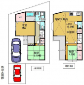 寝屋川市石津中町の中古一戸建ての画像