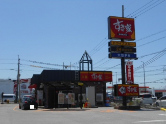 すき家８号彦根野口町店様まで90m