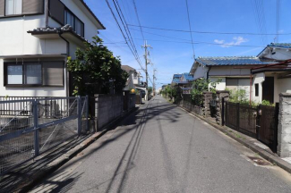 前面道路です♪幅員約４ｍございます♪