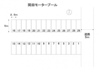 柏原市本郷５丁目の駐車場の画像