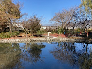 加納白山公園　徒歩圏内で至近です