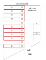 大東市寺川５丁目の駐車場の画像