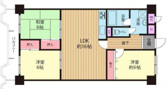 ※南側洋室でなく和室になります。