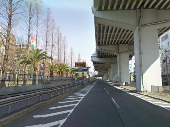 阪神高速堺線入口まで280m