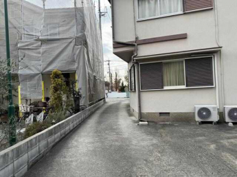 通路です。大型車ＮＧ